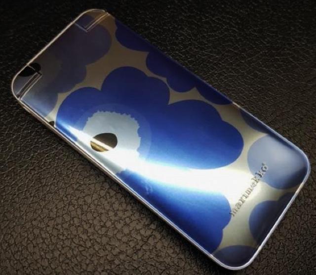 docomo SH-02B marimekko UNIKK blue SIMbNς 