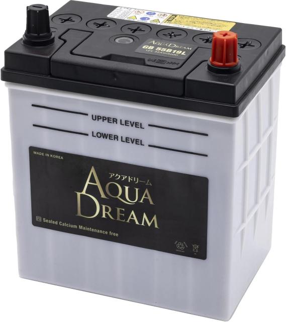 アクアドリーム 国産車 充電制御車対応バッテリー GB 55B19L (互換/40/42/50/55B19L) < 自動車/バイク アクアドリーム 国産車 充電制御車対応バッテリー GB 55B19L (互換/40/42/50/55B19L) < 自動車/バイク