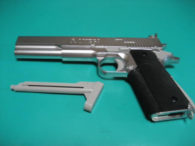 MARUI オメガ ステンレスタイプ エアーコッキング式ガン < ホビー MARUI オメガ ステンレスタイプ エアーコッキング式ガン < ホビーの