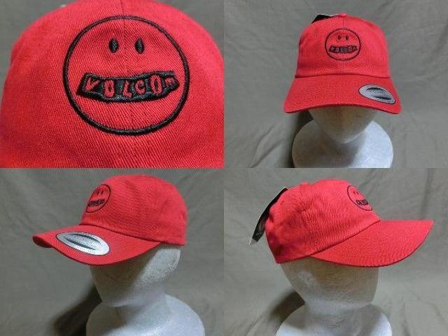 ボルコム【GOOD MOOD】イラスト ロゴ刺繍入り キャップ < ブランド ボルコム【GOOD MOOD】イラスト ロゴ刺繍入り キャップ < ブランドの