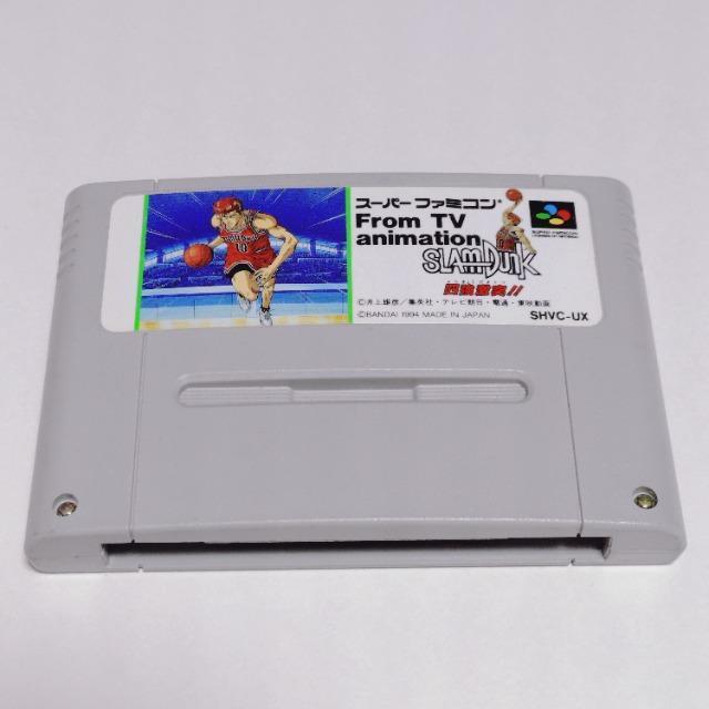 SFC ソフト「テレビアニメ スラムダンク 四強激突!!」スーパーファミコン From TV animation SKAMDUNK < ゲーム本体/ソフト SFC ソフト「テレビアニメ スラムダンク 四強激突!!」スーパーファミコン From TV animation SKAMDUNK < ゲーム本体/ソフトの