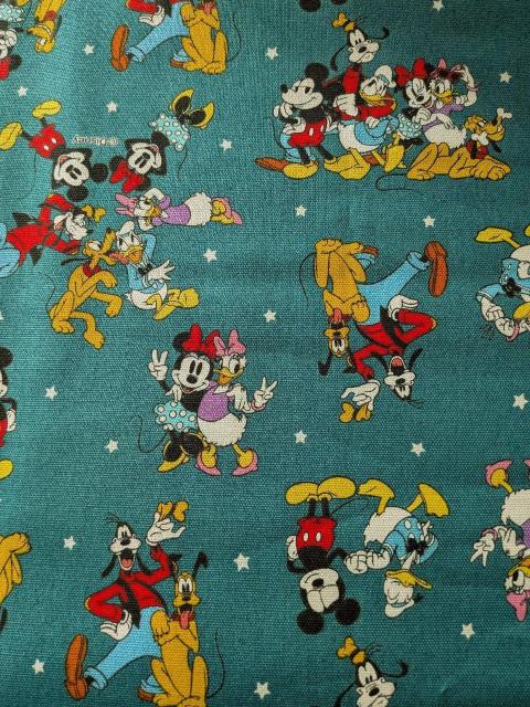 ディズニー オックス生地 約108cm×50cm グリーン < ペット/手芸/園芸 ディズニー オックス生地 約108cm×50cm グリーン < ペット/手芸/園芸の