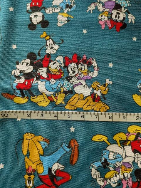 ディズニー オックス生地 約108cm×50cm グリーン < ペット/手芸/園芸 ディズニー オックス生地 約108cm×50cm グリーン < ペット/手芸/園芸の