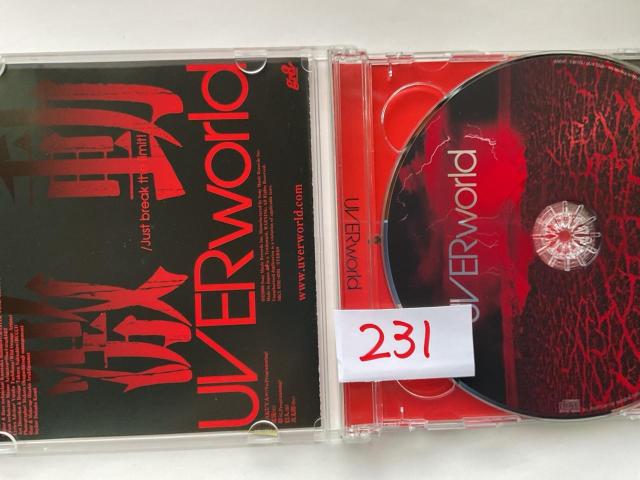 UVERworld �uJust break the limit!�v�������� CD+DVD �� CD/DVD/�r�f�I�� 