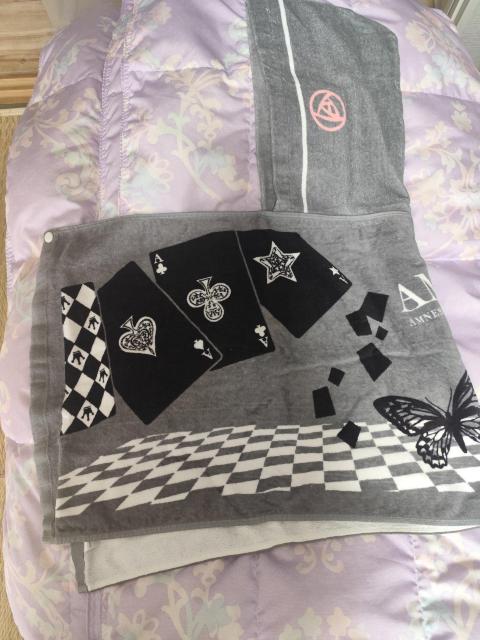 AMNESIA アムネシア オリジナル フードタオル トランプ柄 蝶デザイン < アニメ/コミック/キャラクター AMNESIA アムネシア オリジナル フードタオル トランプ柄 蝶デザイン < アニメ/コミック/キャラクターの