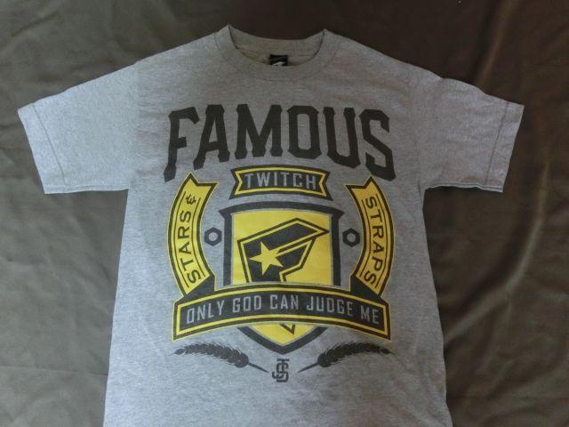 USA購入【FamousStars&Straps】ロゴプリントTシャツ US S グレー < 男性ファッション  USA購入【FamousStars&Straps】ロゴプリントTシャツ US S グレー  < 男性ファッションの