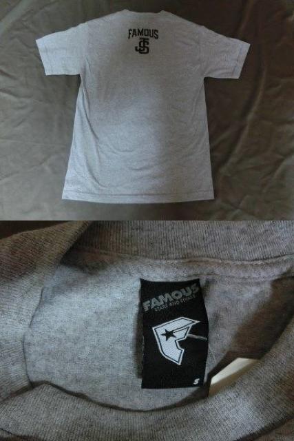 USA購入【FamousStars&Straps】ロゴプリントTシャツ US S グレー < 男性ファッション  USA購入【FamousStars&Straps】ロゴプリントTシャツ US S グレー < 男性ファッションの