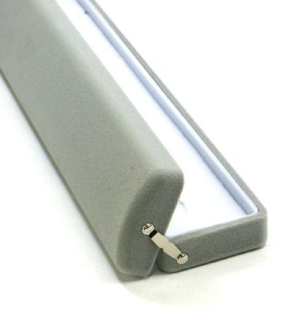 高級回転式ネックレスアクセサリーケース グレー 贈り物 ペンダント コレクション 箱 BOX ボックス 保存 シンプル < 女性アクセサリー/時計  高級回転式ネックレスアクセサリーケース グレー 贈り物 ペンダント コレクション 箱 BOX ボックス 保存 シンプル < 女性アクセサリー/時計の