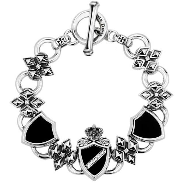 清春着用◆新品◆JUSTIN DAVIS◆シールドブレスレット◆8inch◆ < ブランド  清春着用◆新品◆JUSTIN DAVIS◆シールドブレスレット◆8inch◆ < ブランドの