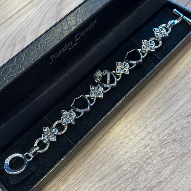 清春着用◆新品◆JUSTIN DAVIS◆シールドブレスレット◆8inch◆ < ブランド  清春着用◆新品◆JUSTIN DAVIS◆シールドブレスレット◆8inch◆ < ブランドの