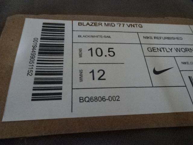 A Nike Blazer Mid '77 VNTG  28.5a  jt@bV 