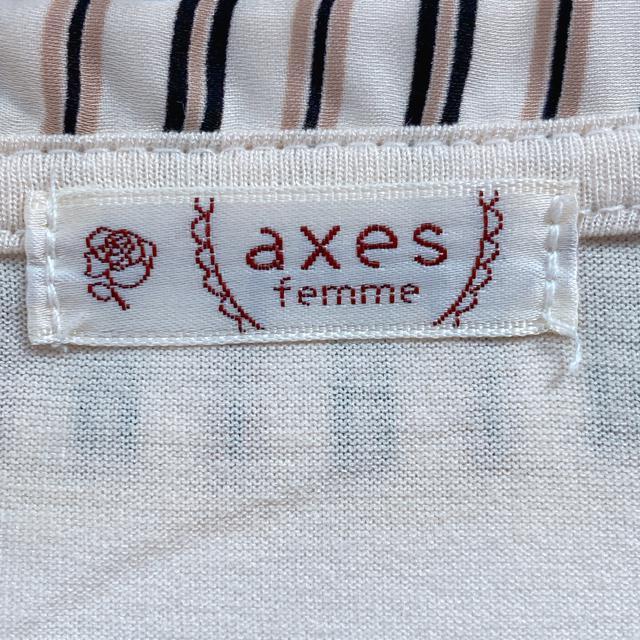 axes femme 襟付き 半袖 トップス カットソー  M N2m < ブランド  axes femme 襟付き 半袖 トップス カットソー  M N2m < ブランドの