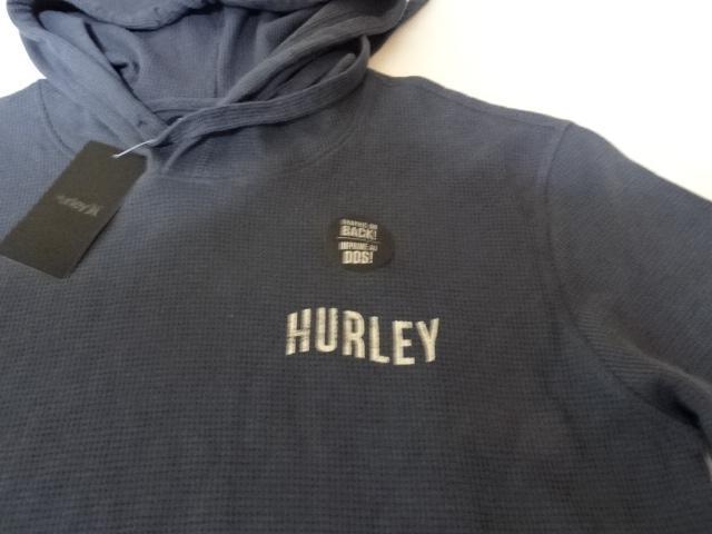 ハーレー【HURLEY】 サーマル素材 薄手プルオーバーパーカー US Sサイズ < 男性ファッション  ハーレー【HURLEY】 サーマル素材 薄手プルオーバーパーカー US Sサイズ < 男性ファッションの