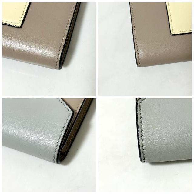 CELINE セリーヌ トライフォールデッド マルチファンクション 長財布 < ブランド  CELINE セリーヌ トライフォールデッド マルチファンクション 長財布 < ブランドの