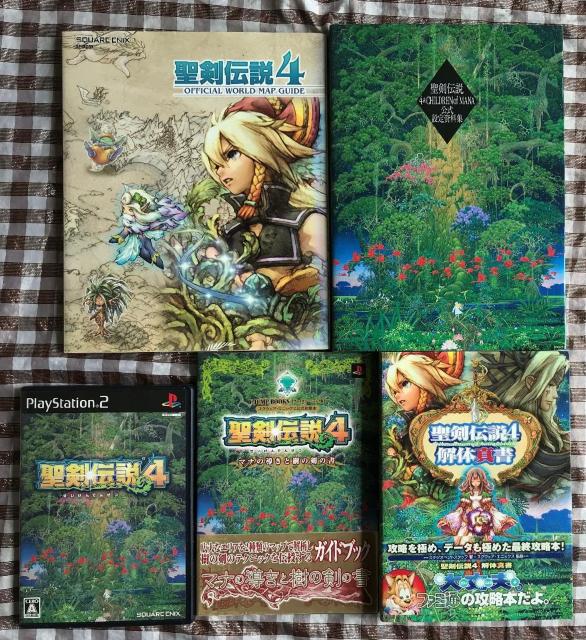 PS2 聖剣伝説4 攻略本 マナの導きと樹の剣の書 公式ワールドマップガイド 解体真書 CHILDREN MANA 公式設定資料集 < ゲーム本体/ソフト  PS2 聖剣伝説4 攻略本 マナの導きと樹の剣の書 公式ワールドマップガイド 解体真書 CHILDREN MANA 公式設定資料集  < ゲーム本体/ソフトの