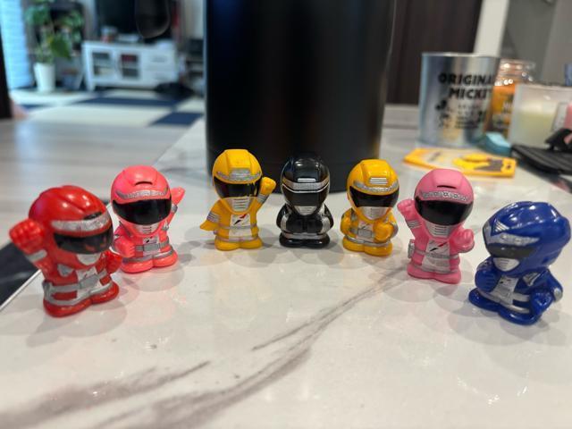 轟轟戦隊ボウケンジャー ソフビ 指人形 6体セット ちびコレバッグ < ホビー  轟轟戦隊ボウケンジャー ソフビ 指人形 6体セット ちびコレバッグ  < ホビーの