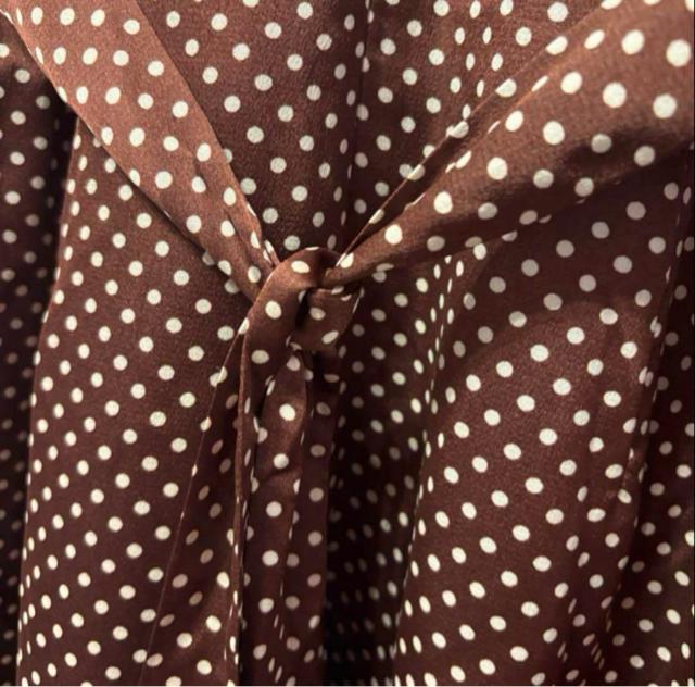 【新品】Lily Brown リリーブラウン ギャザー オールインワン つなぎ ワンピース ドット ブラウン オールインワン 長袖 < 女性ファッション 【新品】Lily Brown リリーブラウン ギャザー オールインワン つなぎ ワンピース ドット ブラウン オールインワン 長袖 < 女性ファッションの