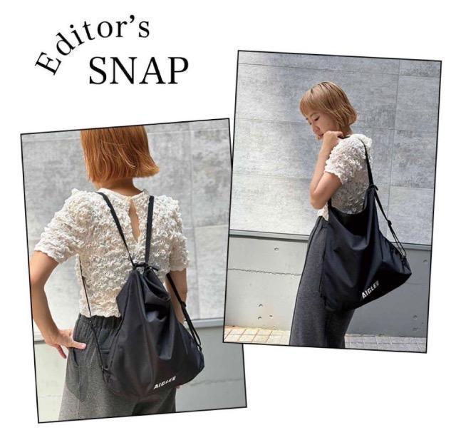 �I�g�i�~���[�Y�G���t�^��AIGLE�g�[�g�o�b�O�ɂ��Ȃ�I2WAY�i�b�v�T�b�N �� �u�����h�� 