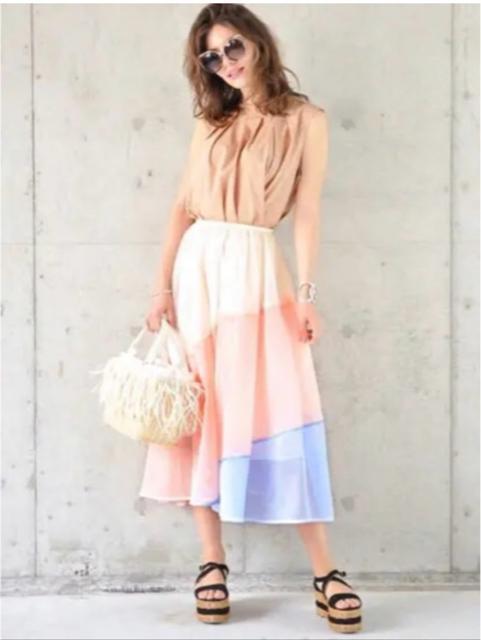 【チェスティ】ギャザースカート Mサイズ < 女性ファッション 【チェスティ】ギャザースカート Mサイズ < 女性ファッションの