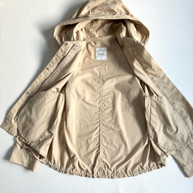 ◆美品◆グレディブリリアン◆マウンテンパーカー◆ライトベージュ◆フード◆M < 女性ファッション ◆美品◆グレディブリリアン◆マウンテンパーカー◆ライトベージュ◆フード◆M < 女性ファッションの