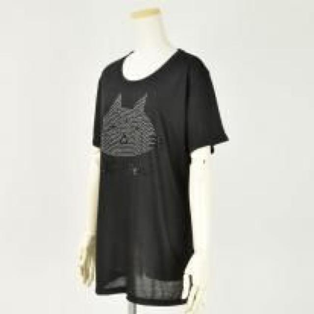 mintNeko・ロゴ&ネコスタッズTシャツ。ブラックLサイズ < ブランド mintNeko・ロゴ&ネコスタッズTシャツ。ブラックLサイズ < ブランドの