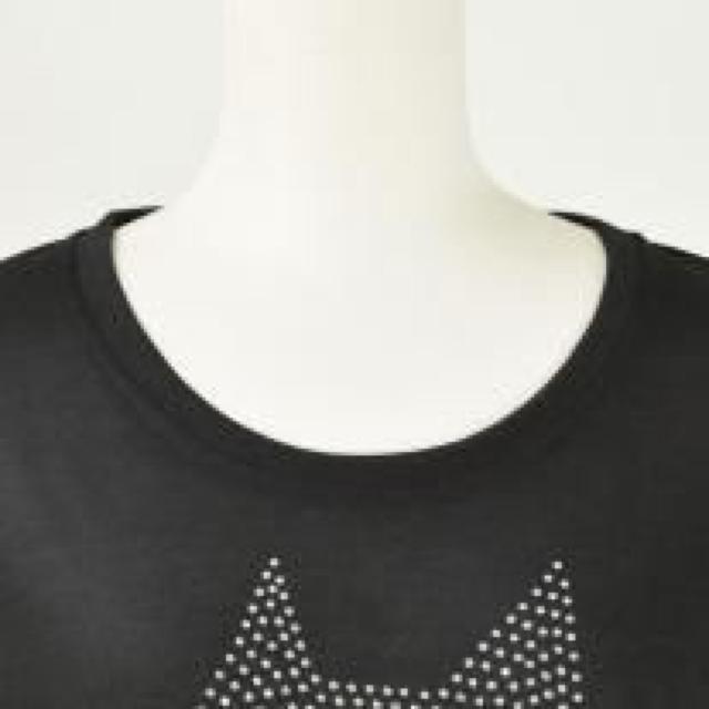 mintNeko・ロゴ&ネコスタッズTシャツ。ブラックLサイズ < ブランド mintNeko・ロゴ&ネコスタッズTシャツ。ブラックLサイズ < ブランドの