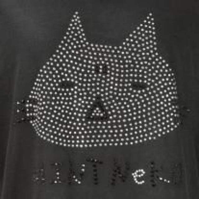 mintNeko・ロゴ&ネコスタッズTシャツ。ブラックLサイズ < ブランド mintNeko・ロゴ&ネコスタッズTシャツ。ブラックLサイズ < ブランドの