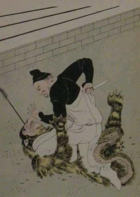 絵画 ポショワール 藤田嗣治 頼政・日本昔噺より《1》巨匠 真作保証 < ホビー 絵画 ポショワール 藤田嗣治 頼政・日本昔噺より《1》巨匠 真作保証 < ホビーの