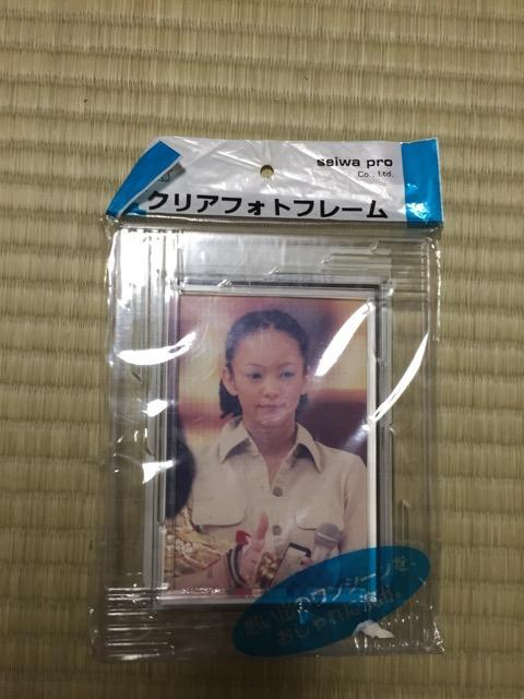 安室ちゃんのクリアフォトフレーム < タレントグッズ  安室ちゃんのクリアフォトフレーム < タレントグッズの