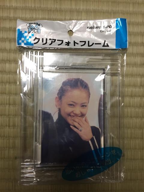 安室ちゃんのクリアフォトフレーム < タレントグッズ  安室ちゃんのクリアフォトフレーム < タレントグッズの