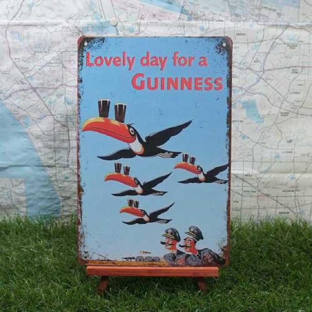 新品【ブリキ看板】Guinness/ギネス Lovely Day for a Guinness -L- < ホビー  新品【ブリキ看板】Guinness/ギネス Lovely Day for a Guinness -L-  < ホビーの