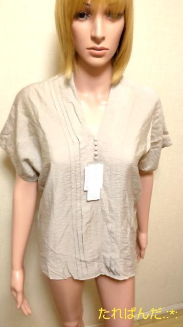 新品タグ付☆微光沢シャラAサラA素材の綺麗なカットソーT234☆3点で即落 < 女性ファッション  新品タグ付☆微光沢シャラAサラA素材の綺麗なカットソーT234☆3点で即落 < 女性ファッションの