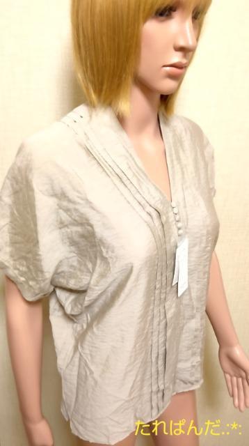 新品タグ付☆微光沢シャラAサラA素材の綺麗なカットソーT234☆3点で即落 < 女性ファッション  新品タグ付☆微光沢シャラAサラA素材の綺麗なカットソーT234☆3点で即落 < 女性ファッションの