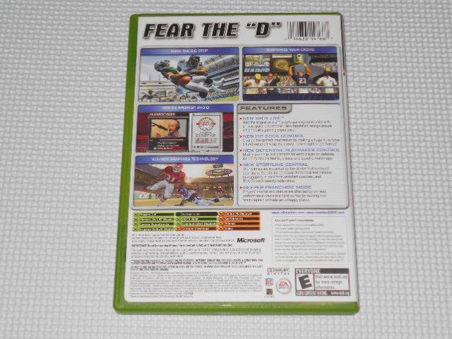 xboxMADDEN NFL 2005 COŁtEtE\tgt  Q[{/\tg 