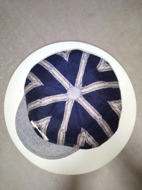 シュペリオールレイバー 毛 ウール ベースボールキャップ 帽子 ストライプ柄 ネイビー 日本製 vintage ワークキャップ < 男性ファッション  シュペリオールレイバー 毛 ウール ベースボールキャップ 帽子 ストライプ柄 ネイビー 日本製 vintage ワークキャップ < 男性ファッションの