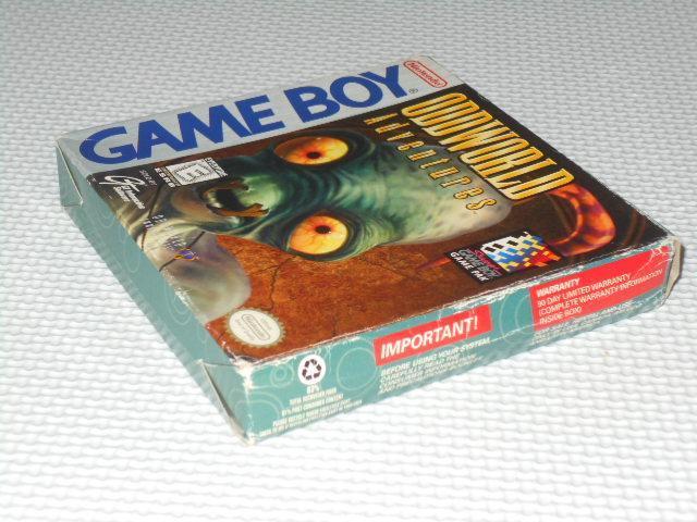 GB★ODDWORLD Adventures 海外版 北米版 ハガキ付 端子清掃済 < ゲーム本体/ソフト  GB★ODDWORLD Adventures 海外版 北米版 ハガキ付 端子清掃済 < ゲーム本体/ソフトの