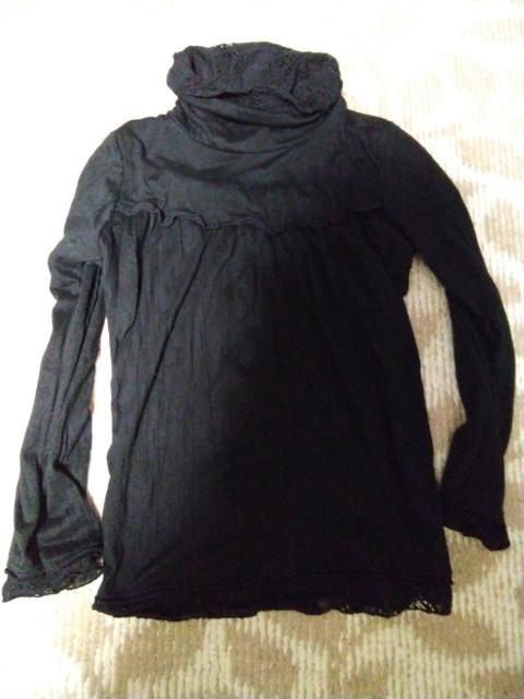 レディース レース付きネックカットソー Mサイズ < 女性ファッション レディース レース付きネックカットソー Mサイズ < 女性ファッションの