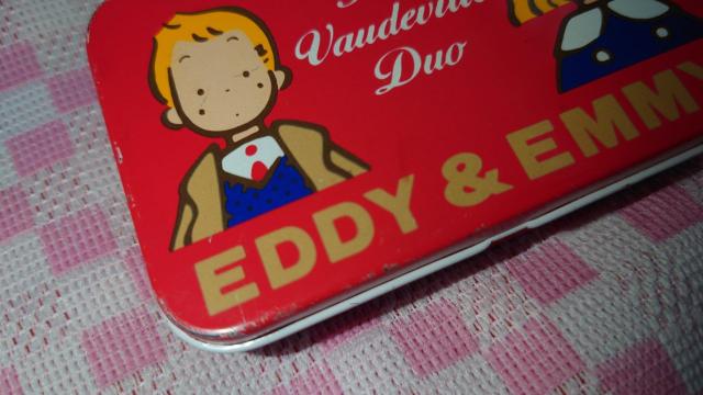 THE VAUDEVILLE DUO EDDIE & EMMY エディアンドエミー ミニ缶 昭和レトロ ファンシーグッズ < アニメ/コミック/キャラクター  THE VAUDEVILLE DUO EDDIE & EMMY エディアンドエミー ミニ缶 昭和レトロ ファンシーグッズ < アニメ/コミック/キャラクターの