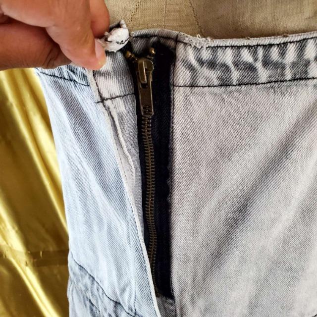 込み★695★W DOT★ダメージデニムジャンパースカート★M★ < 女性ファッション  込み★695★W DOT★ダメージデニムジャンパースカート★M★ < 女性ファッションの