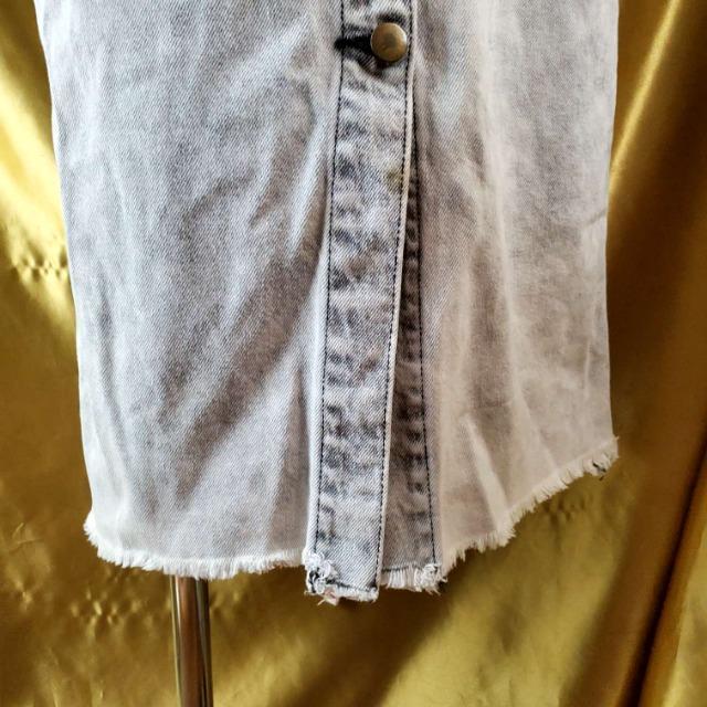 込み★695★W DOT★ダメージデニムジャンパースカート★M★ < 女性ファッション  込み★695★W DOT★ダメージデニムジャンパースカート★M★ < 女性ファッションの