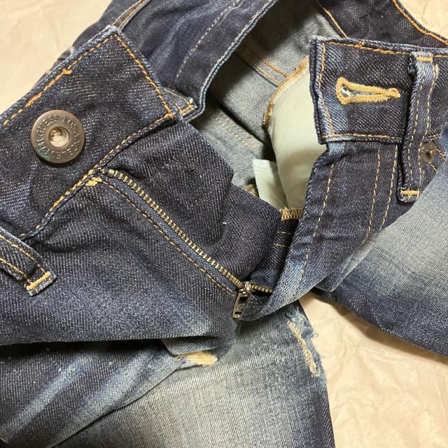 【GUESS / ゲス】 ダメージ加工 デニム / ハーフパンツ / 28 ショートパンツ 短パン < ブランド  【GUESS / ゲス】 ダメージ加工 デニム / ハーフパンツ / 28 ショートパンツ 短パン < ブランドの