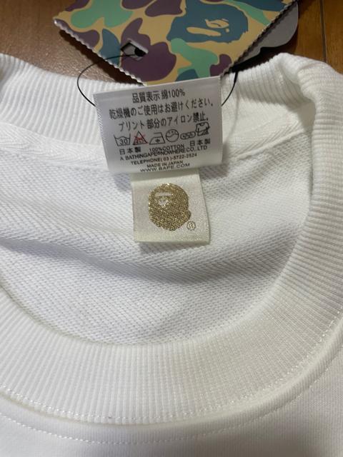 APE トレーナー 男女兼用 新品 L < 男性ファッション  APE トレーナー 男女兼用 新品 L < 男性ファッションの