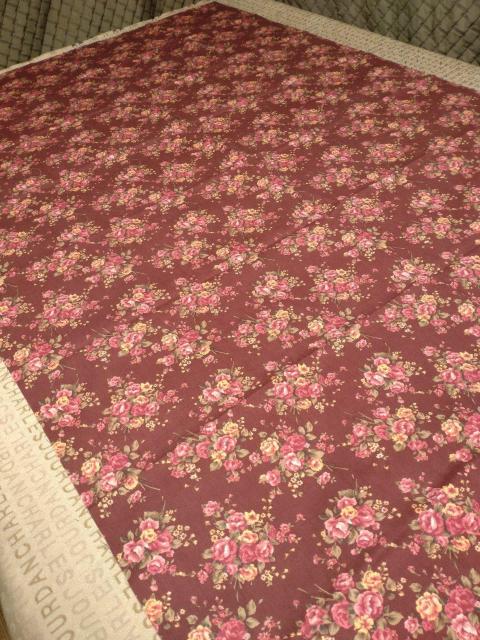 (CQ1092)約 97cm幅×約1.55m・木綿の花柄プリント < ペット/手芸/園芸 (CQ1092)約 97cm幅×約1.55m・木綿の花柄プリント < ペット/手芸/園芸の