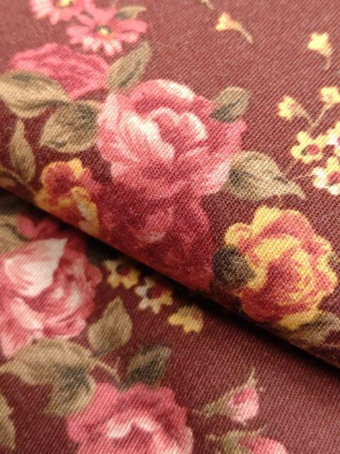 (CQ1092)約 97cm幅×約1.55m・木綿の花柄プリント < ペット/手芸/園芸 (CQ1092)約 97cm幅×約1.55m・木綿の花柄プリント < ペット/手芸/園芸の