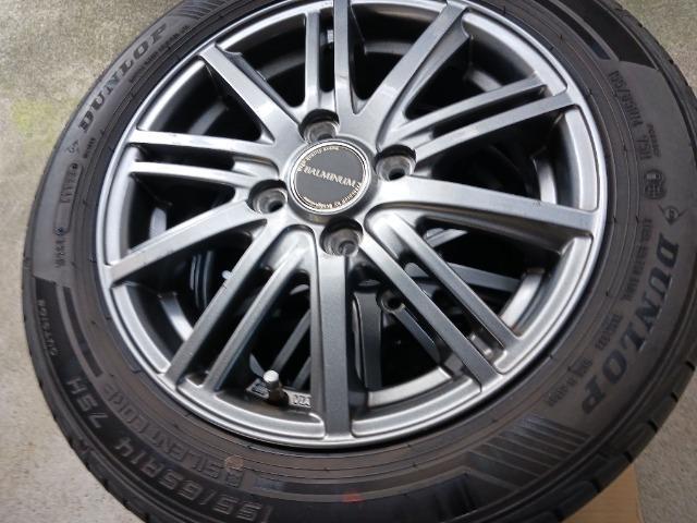 155 65 14 夏タイヤ、アルミセット < 自動車/バイク 155 65 14 夏タイヤ、アルミセット < 自動車/バイク