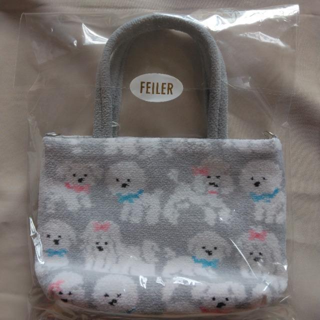 正規品☆新品☆フェイラー☆モフモフワンちゃんバッグ☆シルバーグレー < ブランド 正規品☆新品☆フェイラー☆モフモフワンちゃんバッグ☆シルバーグレー < ブランドの