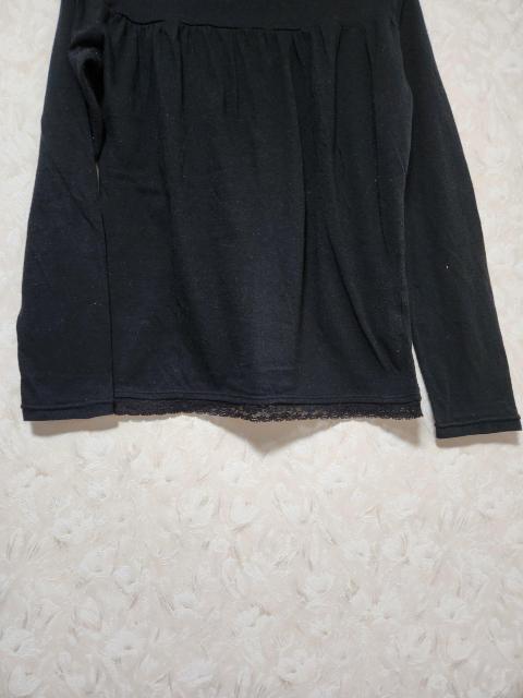 タートル長袖カットソー M < 女性ファッション タートル長袖カットソー M < 女性ファッションの