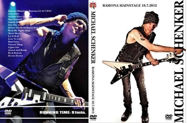 MICHAEL SCHENKER RAMONA MAINSTAGE 2012 }CPVFJ[   CD/DVD/rfI 