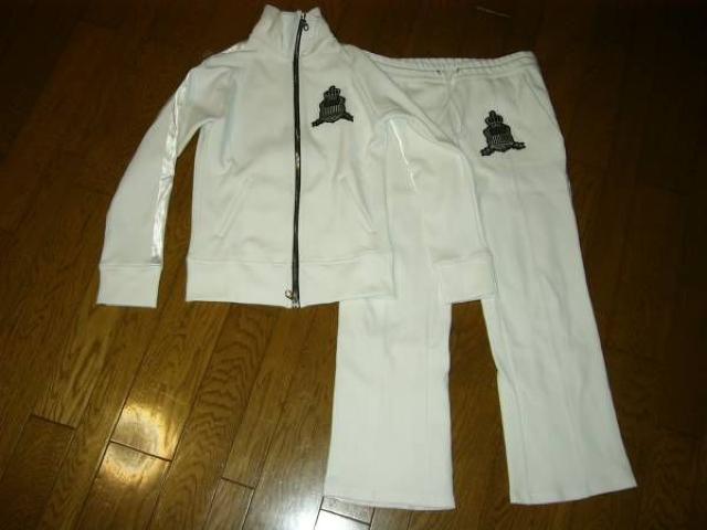 BACKBONEバックボーントラックJKTパンツセットアップ白ジャージ < ブランド  BACKBONEバックボーントラックJKTパンツセットアップ白ジャージ  < ブランドの