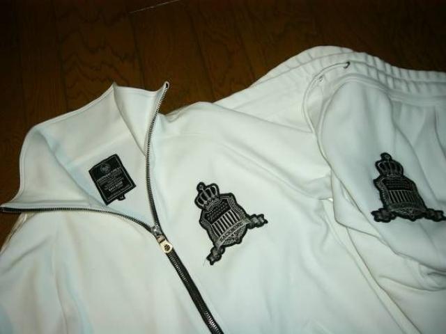 BACKBONEバックボーントラックJKTパンツセットアップ白ジャージ < ブランド  BACKBONEバックボーントラックJKTパンツセットアップ白ジャージ < ブランドの